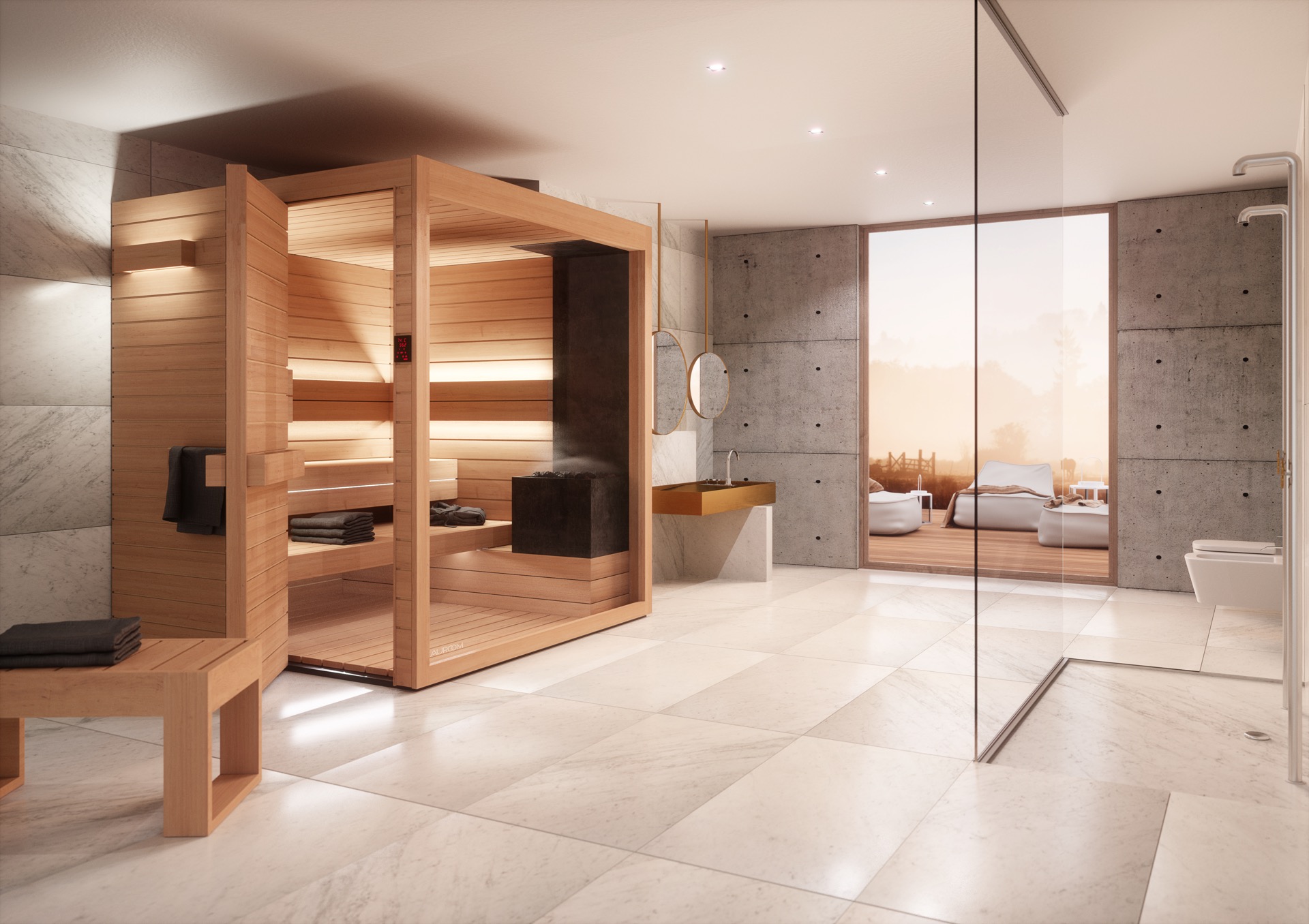 Lumina_Alder_Sauna Room