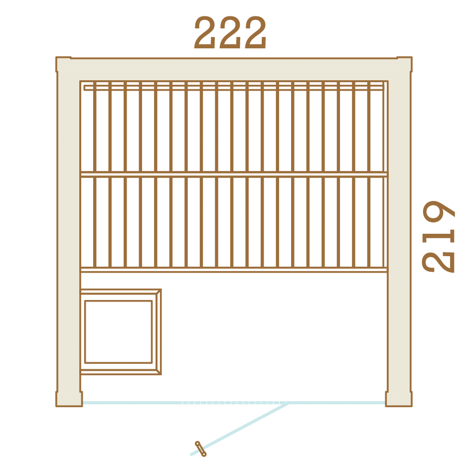 Mira Outdoor Sauna